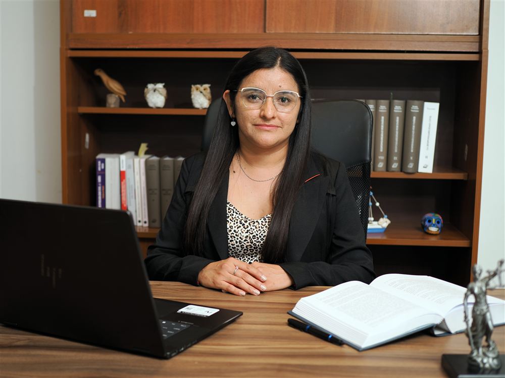 Yemina Molina, contadora pública en Orán, Salta